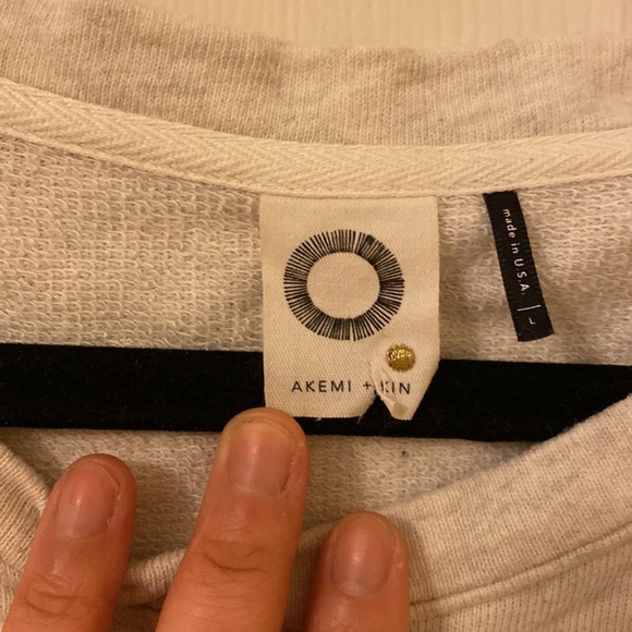 Anthropologie - Akemi & Kin - Coro Dolman Crochet Knit Pullover - L - Picture 4 of 5